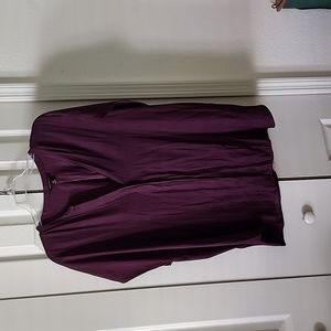 Burgundy Blouse